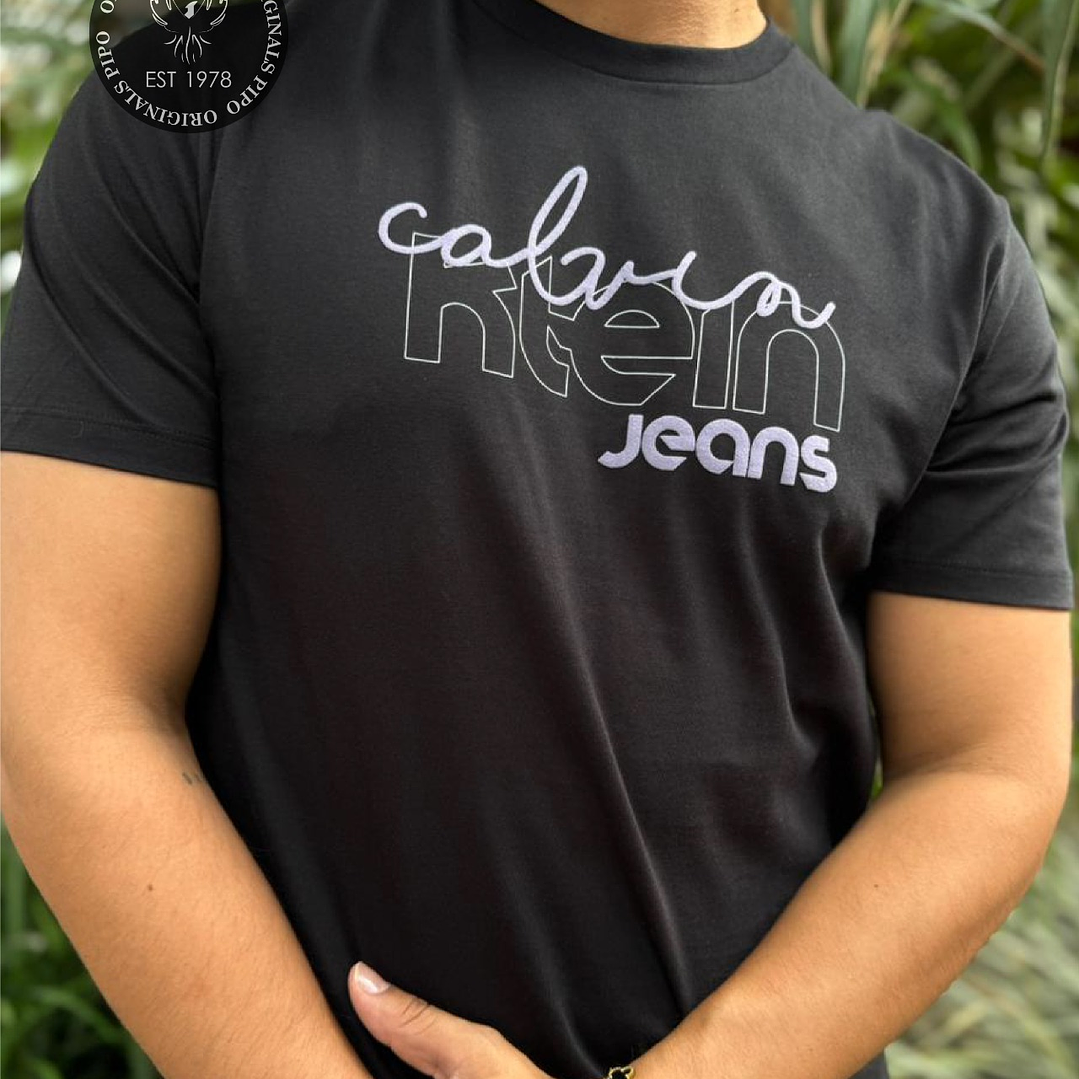 CK CAMISETA GRAPHIC CLASSIC BLACK  3