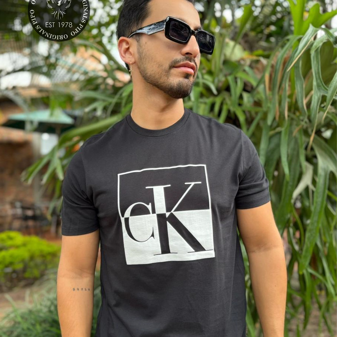 CK CAMISETA LOGO GRAND  1