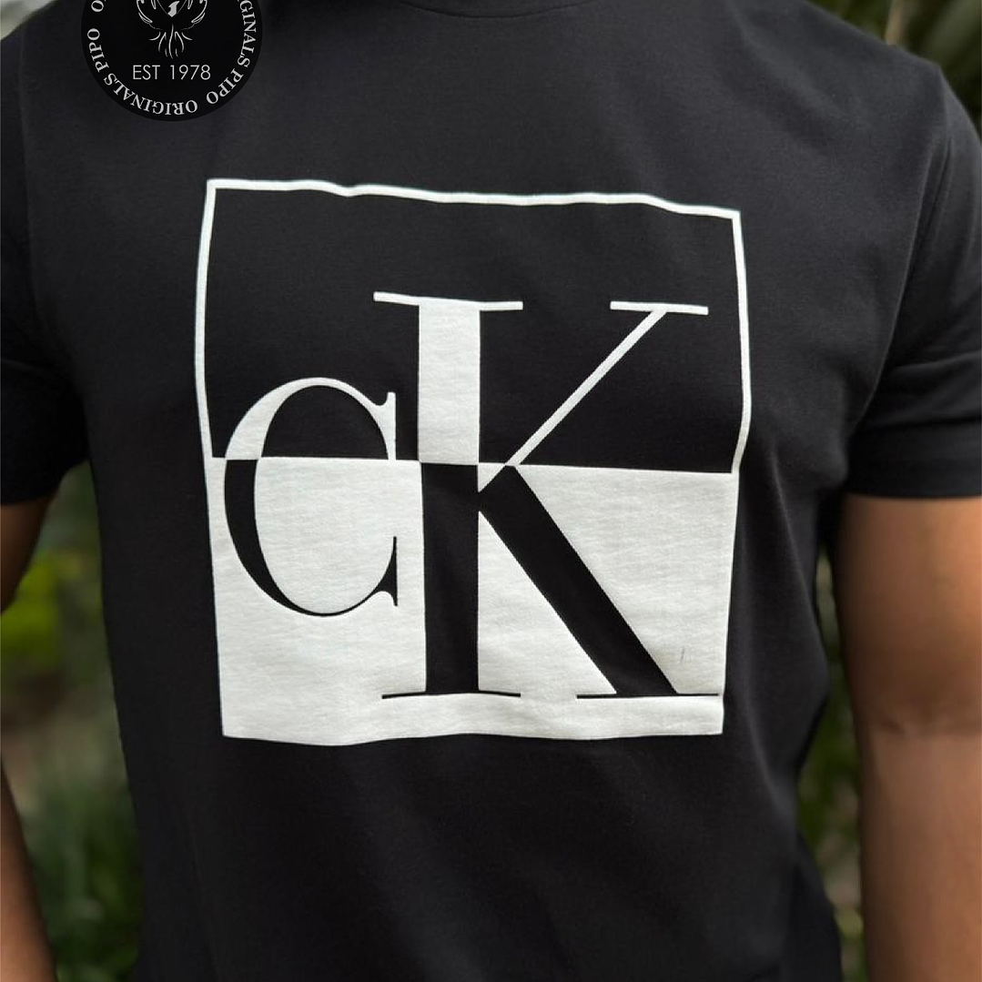CK CAMISETA LOGO GRAND  2