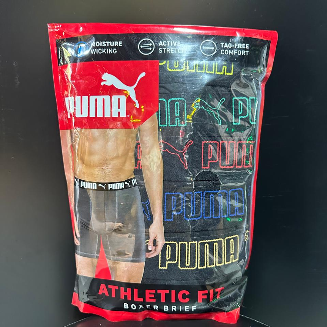 PACK X5 PUMA BLACK PRETINA COLORES 1