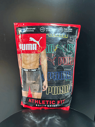 PACK X5 PUMA BLACK PRETINA COLORES