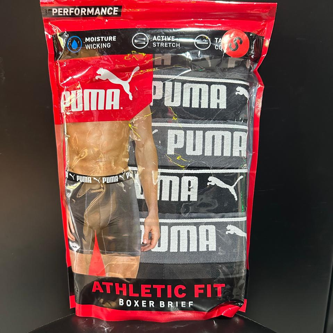 PACK X5 BOXER BRIEF GRIS-NEGRO 1