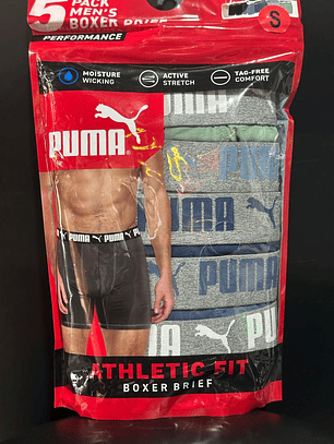 PACK X5 BOXER BRIEF (NEGRO-AZUL OCO-VERDE)