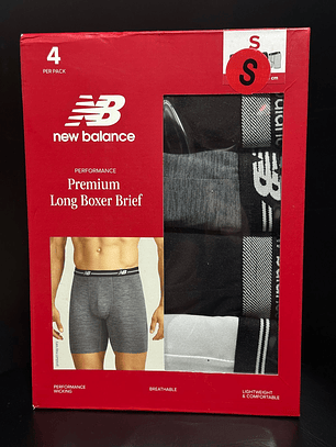 NB PACK X4 PREMIUM LONG BÓXER BRIEF 