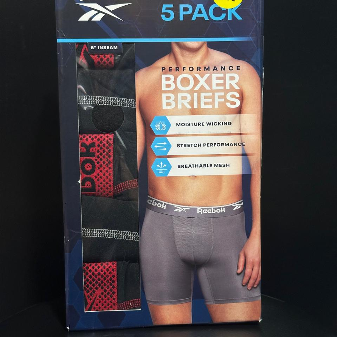 REEBOK PACK X5 BÓXER BRIEF 1