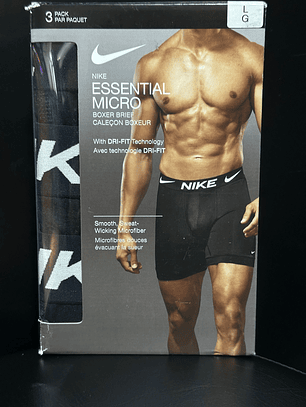 PACK X3 NIKE BÓXER BRIEF ESSENTIAL MICRO