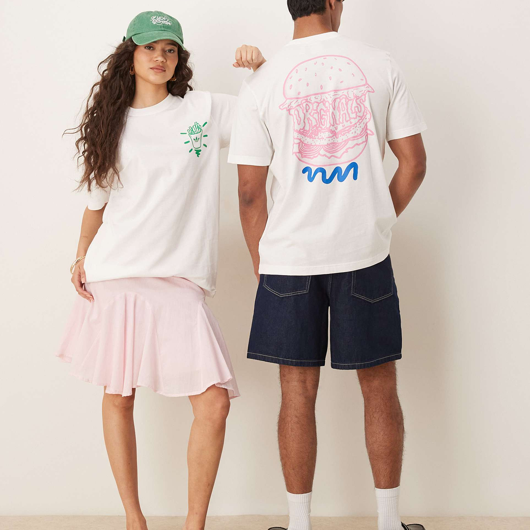 CAMISETA ADIDAS BURGUER 1