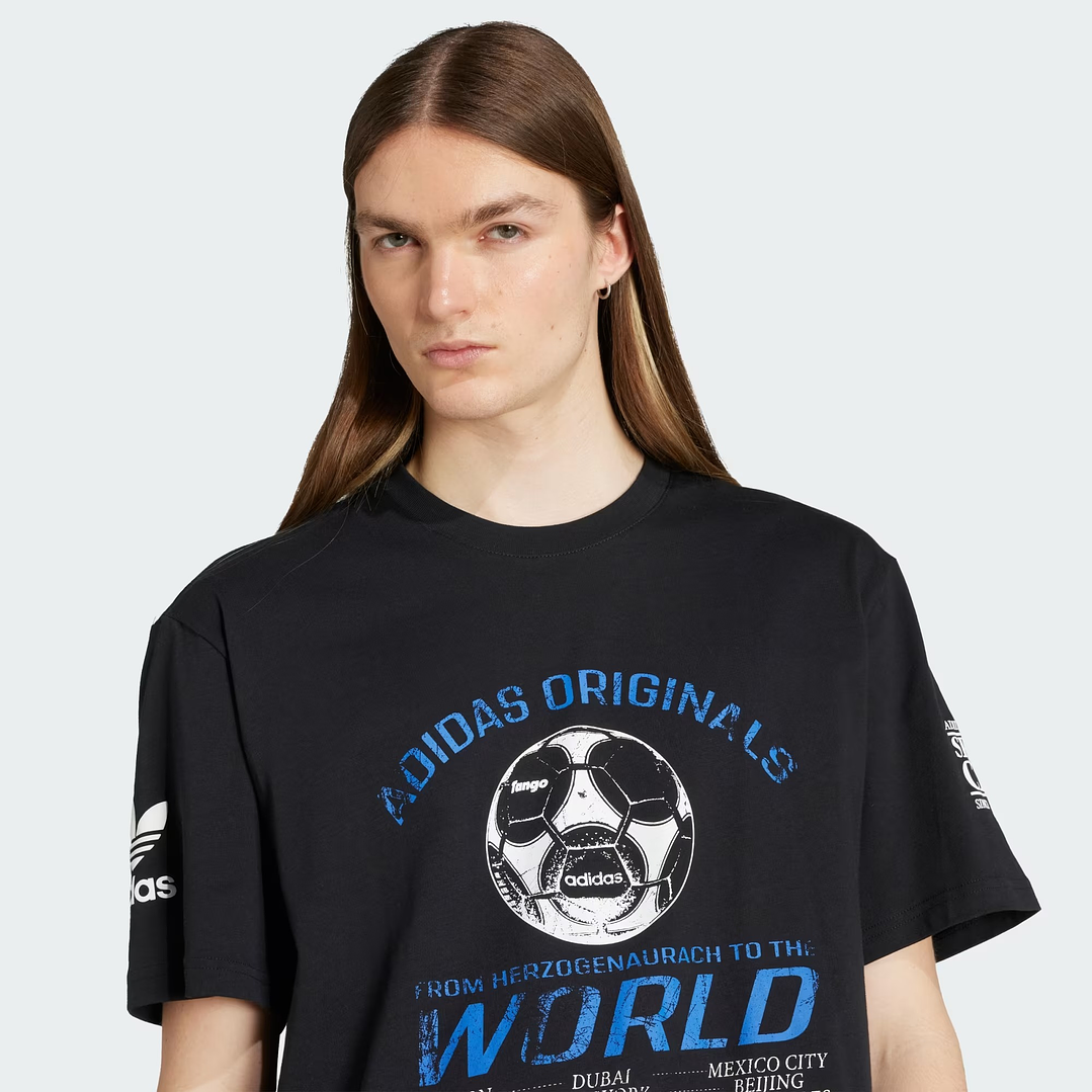 CAMISETA ADIDAS FÚTBOL AÑOS 90 BLACK 5