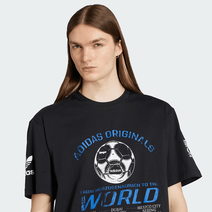 CAMISETA ADIDAS FÚTBOL AÑOS 90 BLACK 5