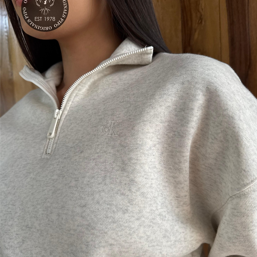 SACO FLEECE ARCHIVE CREMA 2