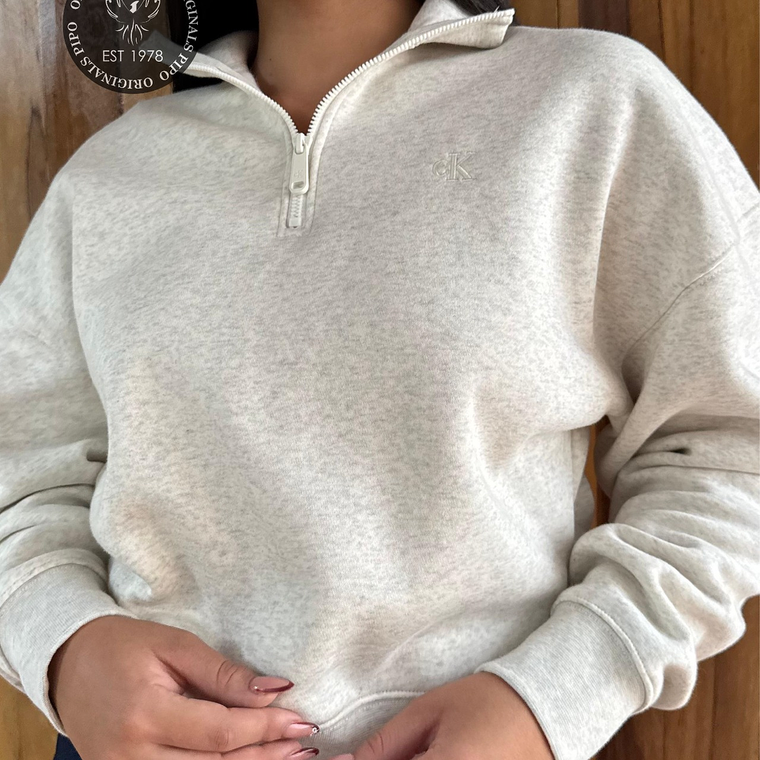 SACO FLEECE ARCHIVE CREMA 3