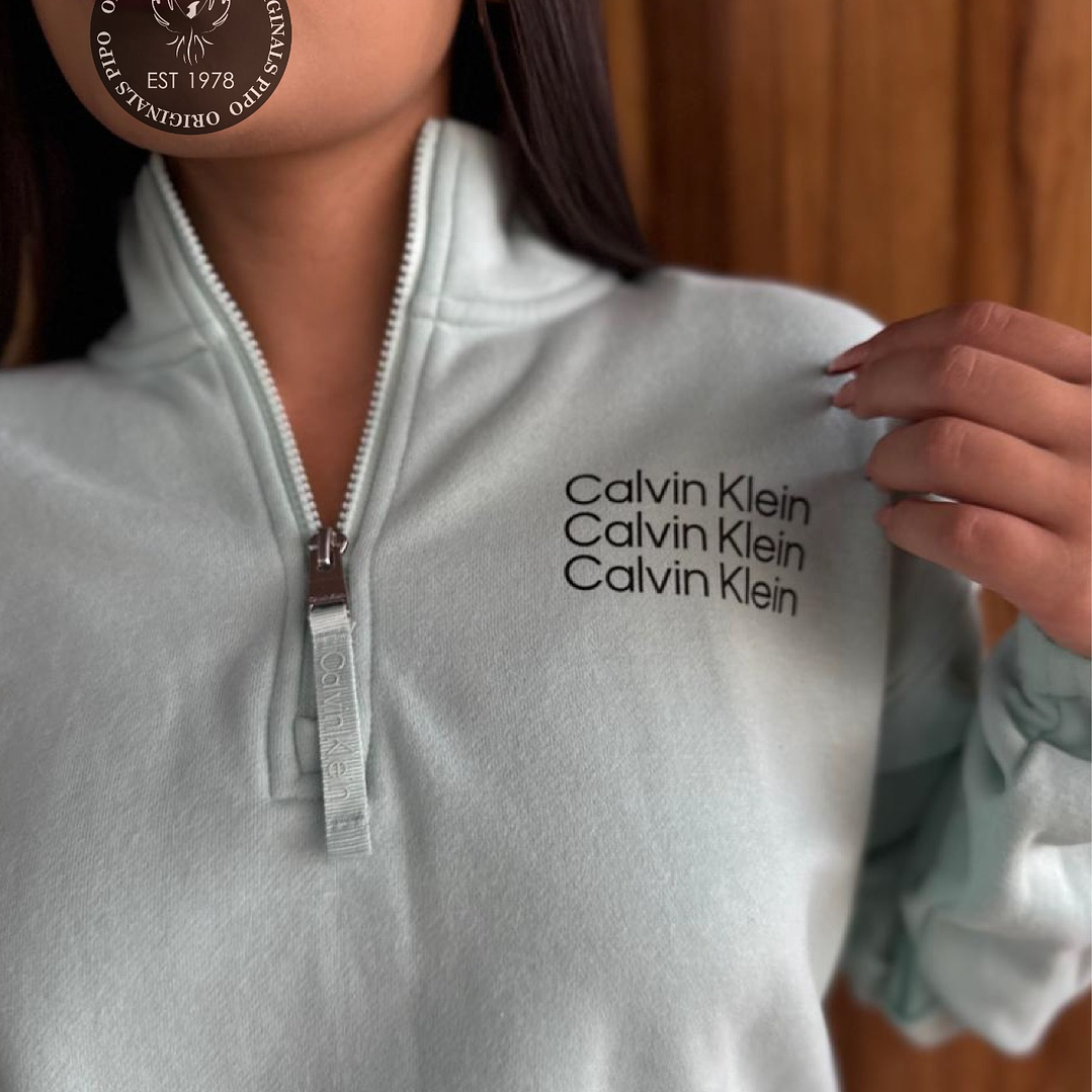 HOODIE CK VERDE MENTA 3