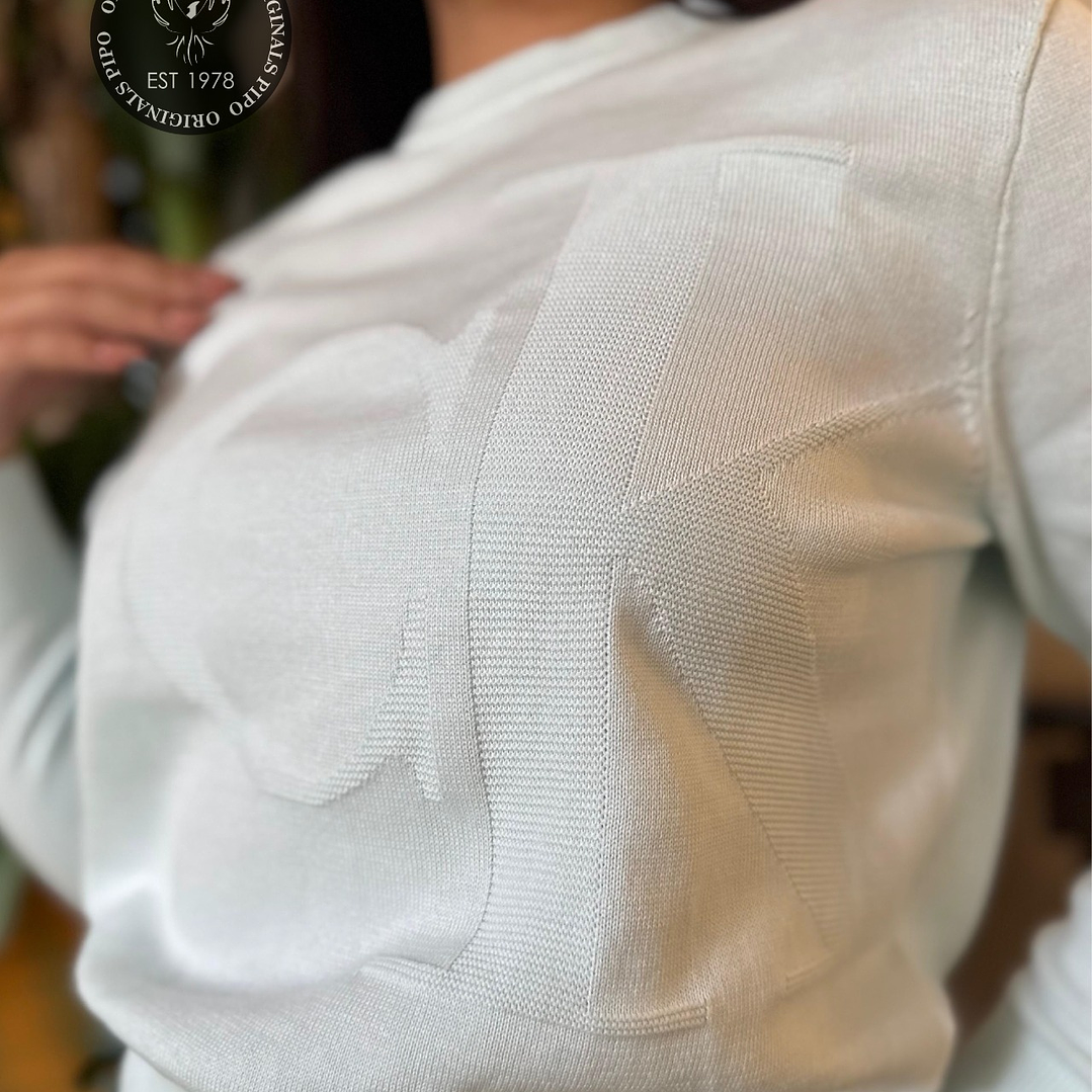 HOODIE MONOGRAM AQUA 3