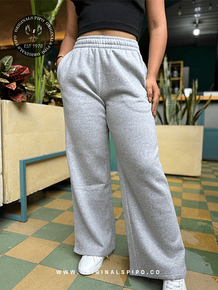 SUDADERA MONOGRAM GRIS