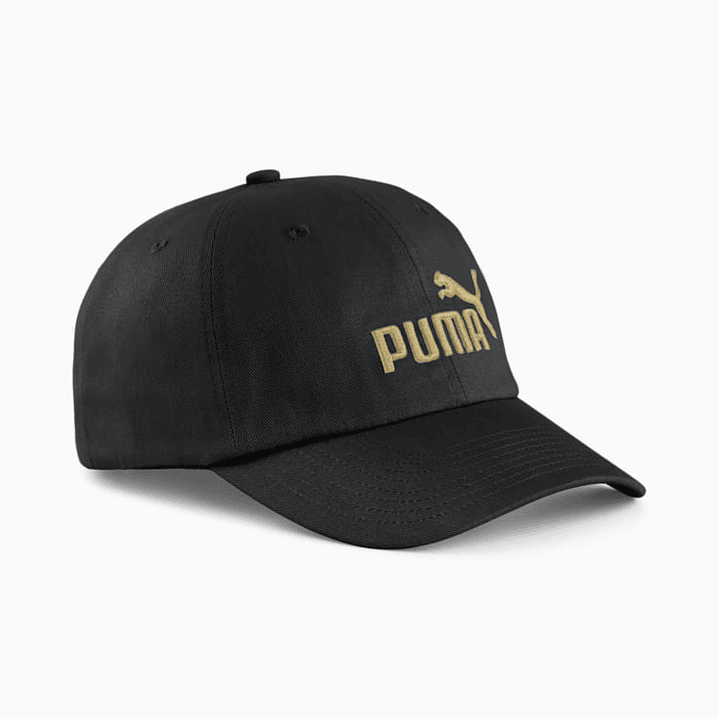 PUMA CAP BLACK-GOLD 1