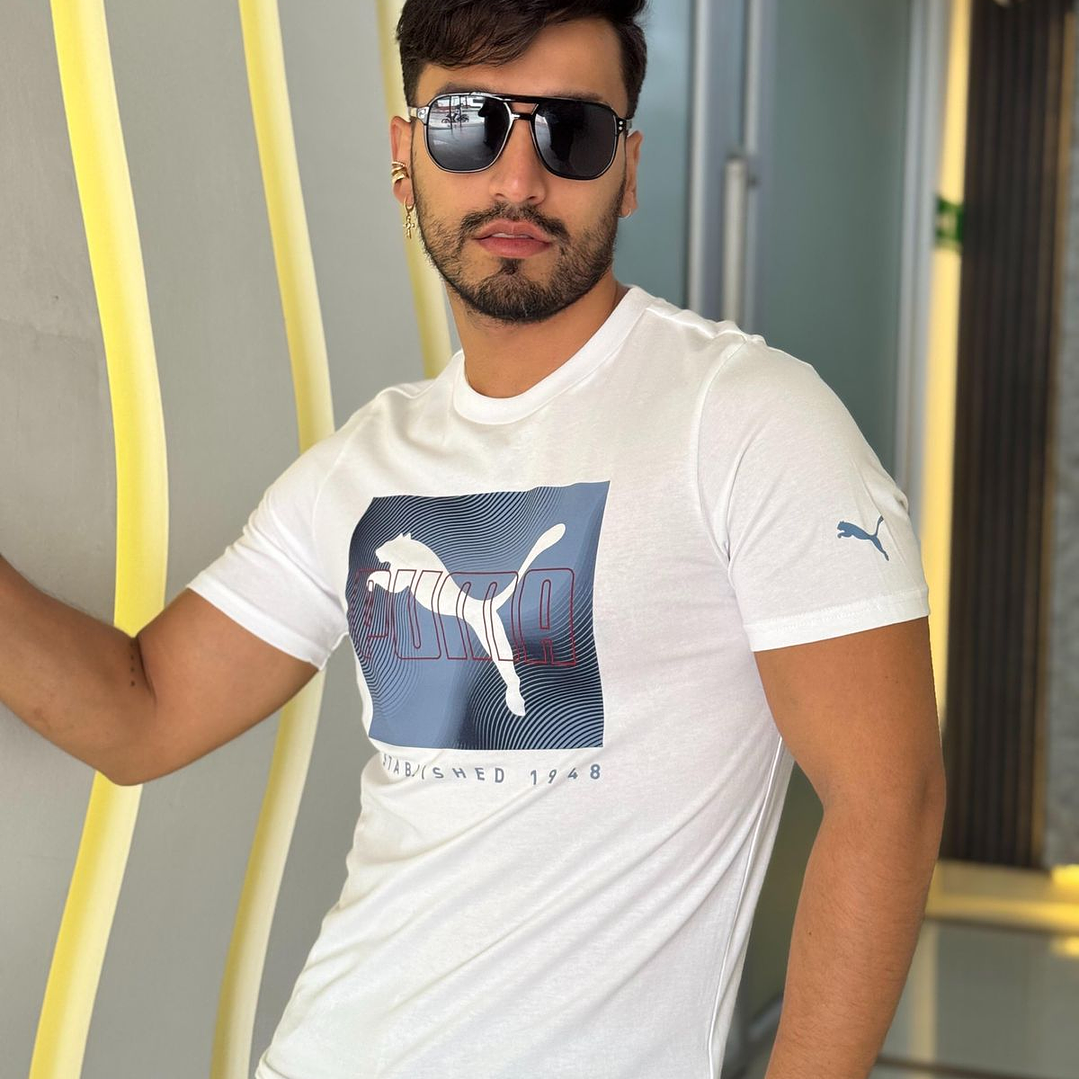 CAMISETA WAVY WHITE PUMA 1