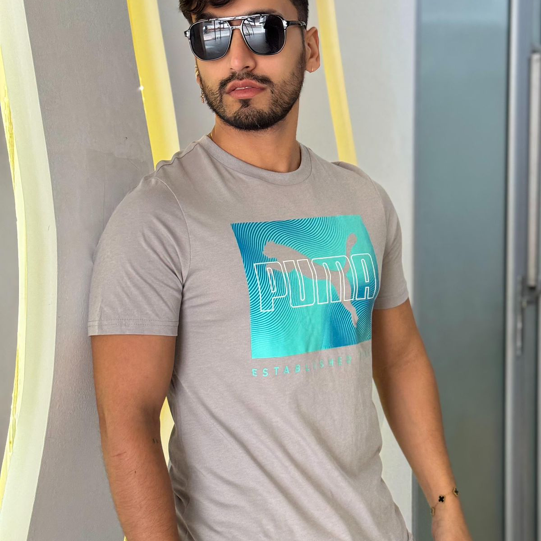 CAMISETA WAVY GRAY PUMA 1