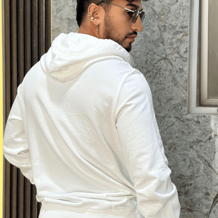 HOODIE OPTIC FLEECE TH WHITE 2