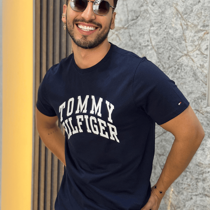 TH CAMISETA HILFIGER TOMMY NAVY 1