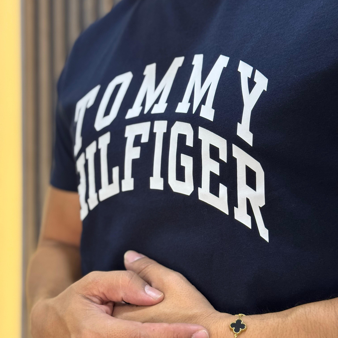 TH CAMISETA HILFIGER TOMMY NAVY 2