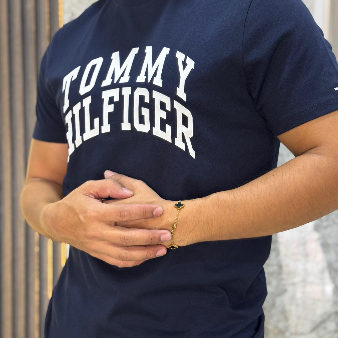 TH CAMISETA HILFIGER TOMMY NAVY 3