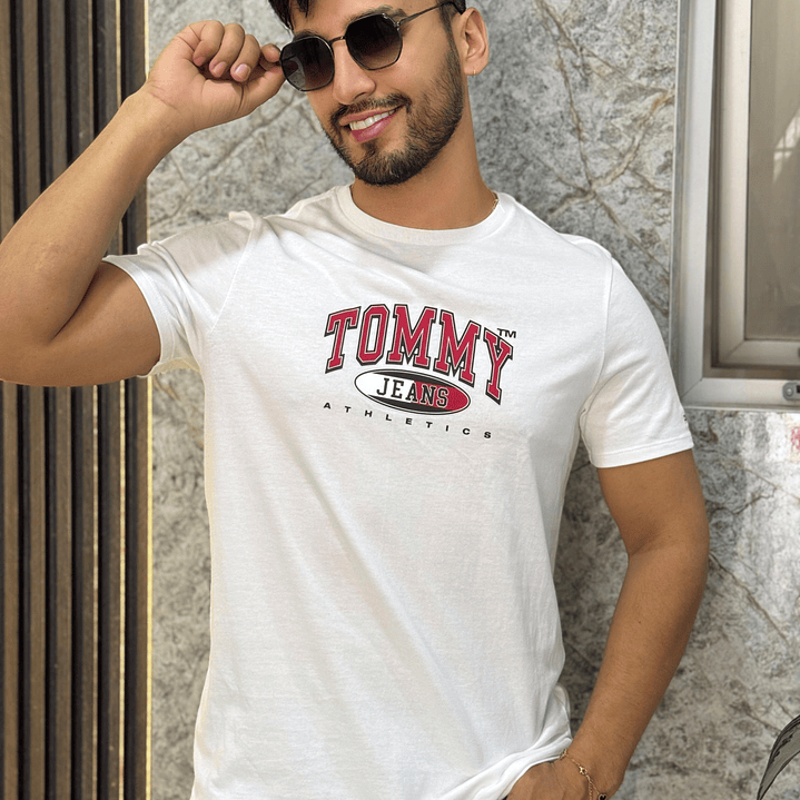 TH CAMISETA TOMMY ATHLETICS WHITE 1