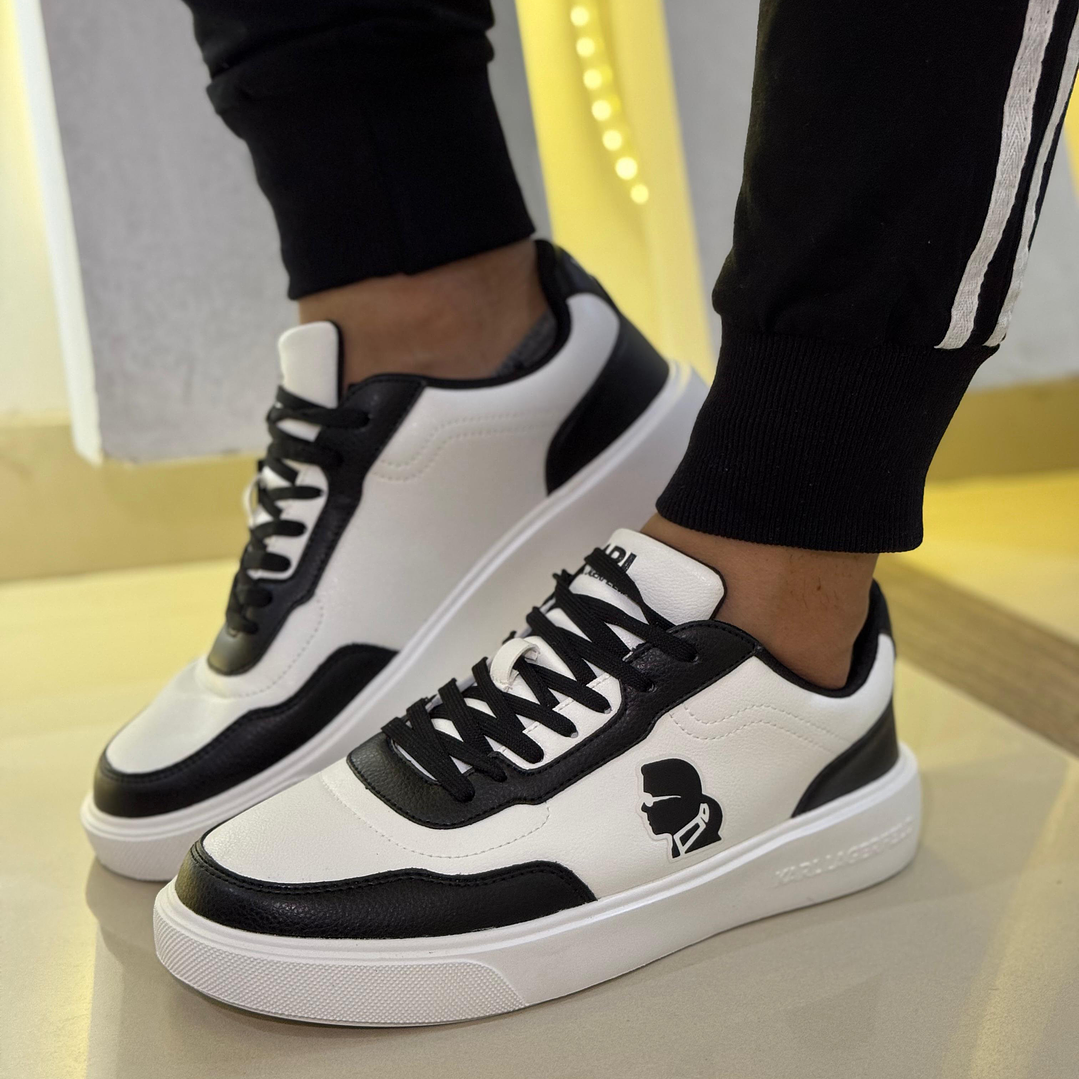 KL SIDE LOGO HEARD WHITE  1