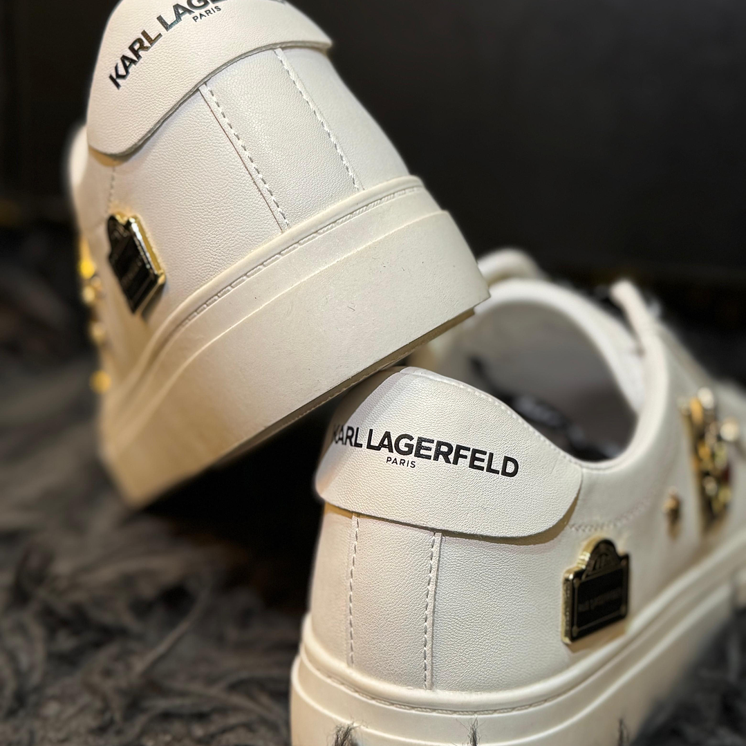 KL PARIS PINS WHITE 3