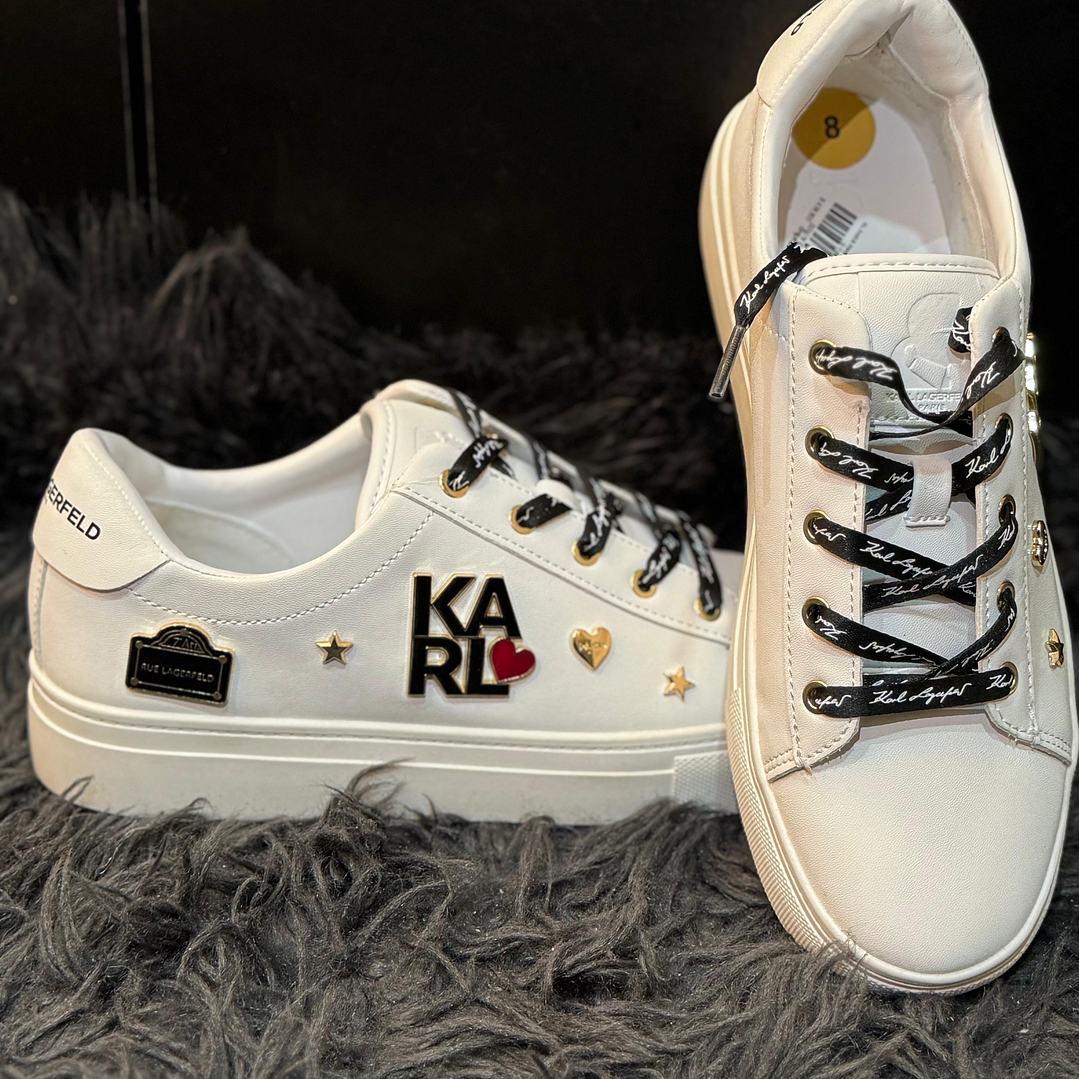 KL PARIS PINS WHITE 4