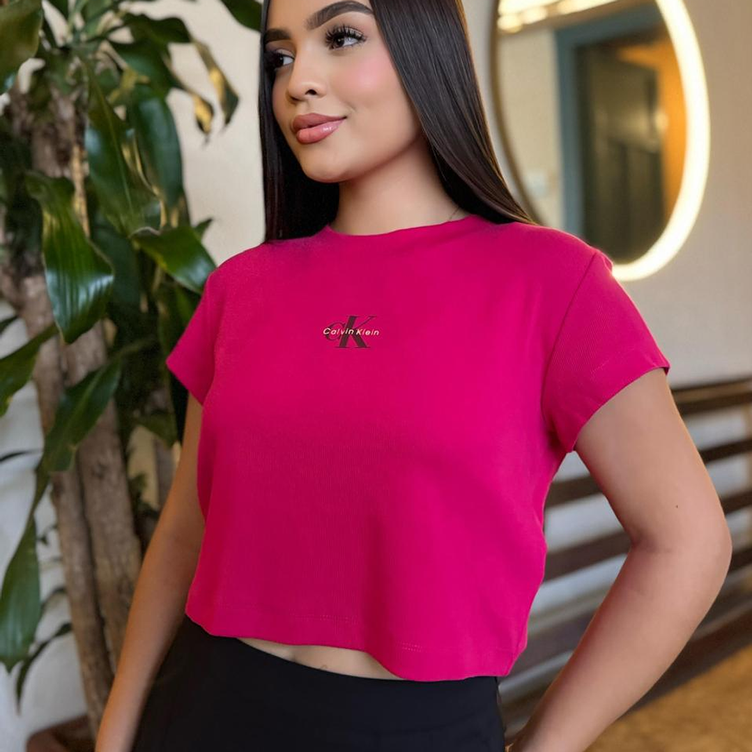 CK CAMISETA BABY TEE RED 1