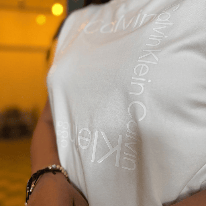 CAMISETA CK BOX OUTILINE  3