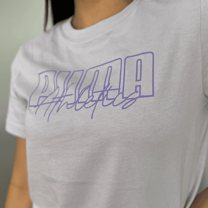 CAMISETA PUMA LIGHT MOSS PURPPLE 2