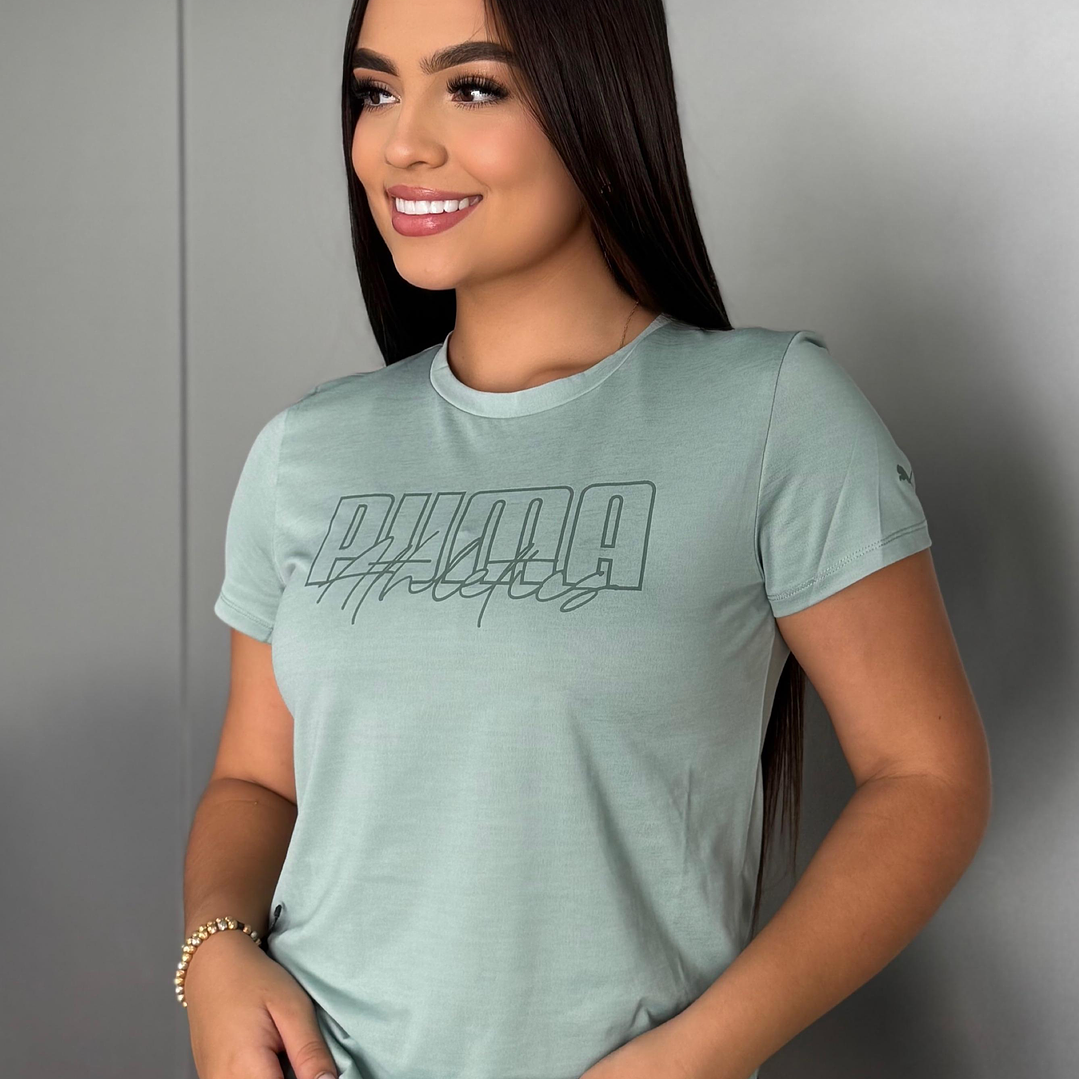 CAMISETA PUMA LIGHT MOSS GREEN 1