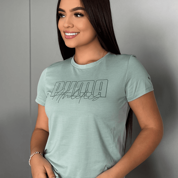 CAMISETA PUMA LIGHT MOSS GREEN 1