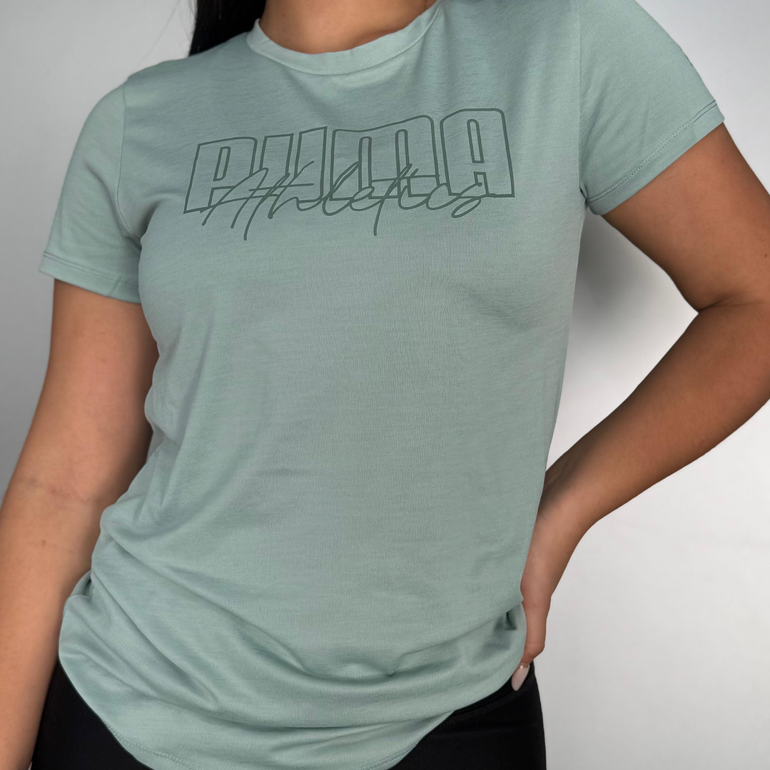 CAMISETA PUMA LIGHT MOSS GREEN 3