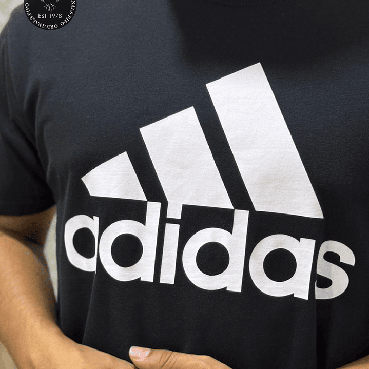 CAMISETA LOGO ADIDAS BLACK 2