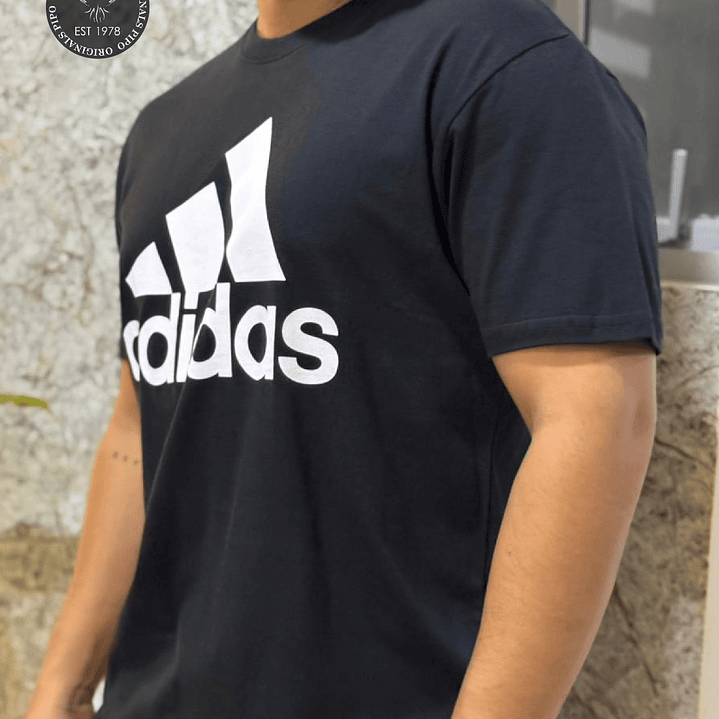 CAMISETA LOGO ADIDAS BLACK 3