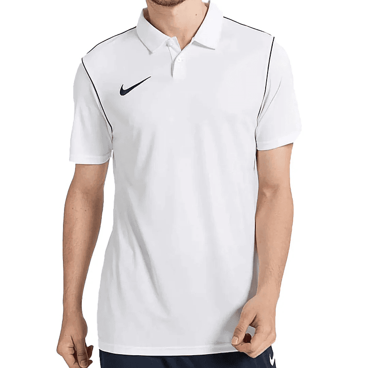 CAMISETA POLO DRI FIT WHITE 2