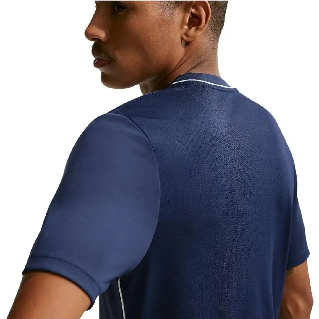 NIKE CAMISETA DRI FIT AZUL/BLANCA  3