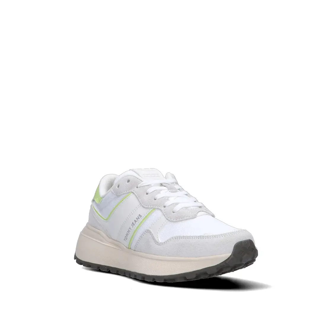 TH SPORTY RUNNER WHITE/GREEN  4