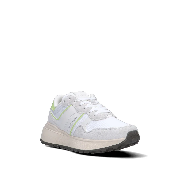 TH SPORTY RUNNER WHITE/GREEN  4