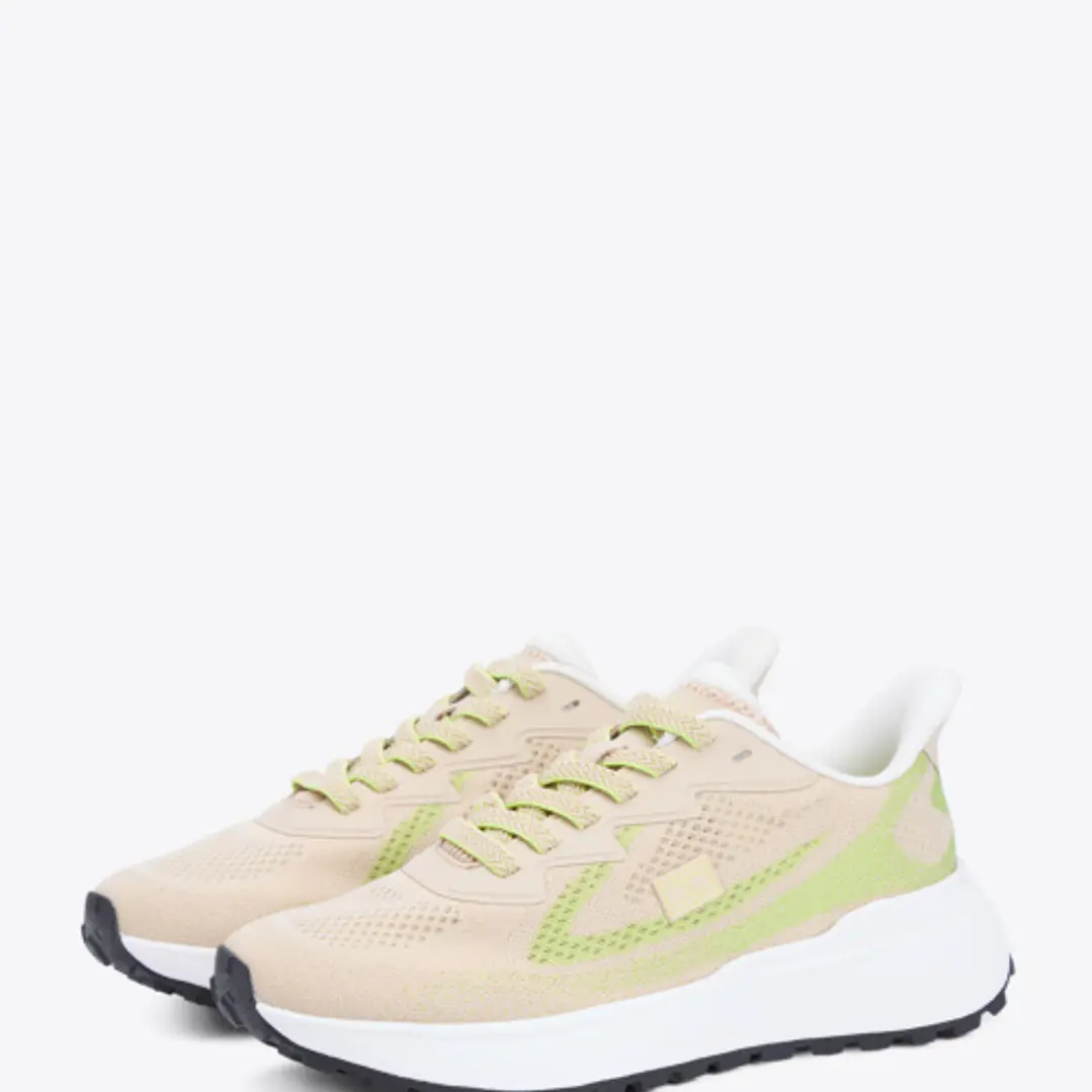 TH SPORTY KNIT RUNNER BEIG  1