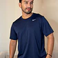 CAMISETA NIKE TEE DRY FIT AZUL - Miniatura 1