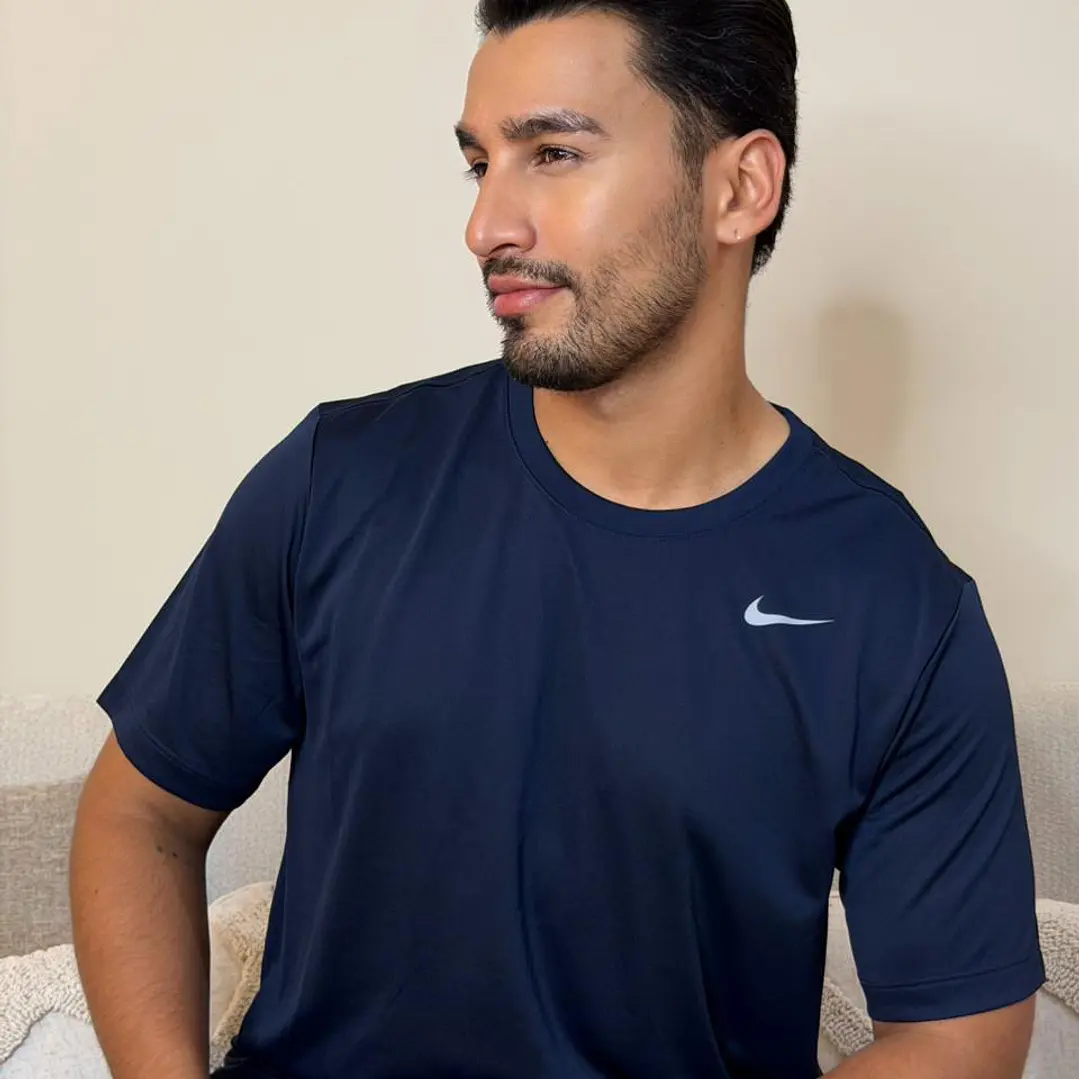 CAMISETA NIKE TEE DRY FIT AZUL 2