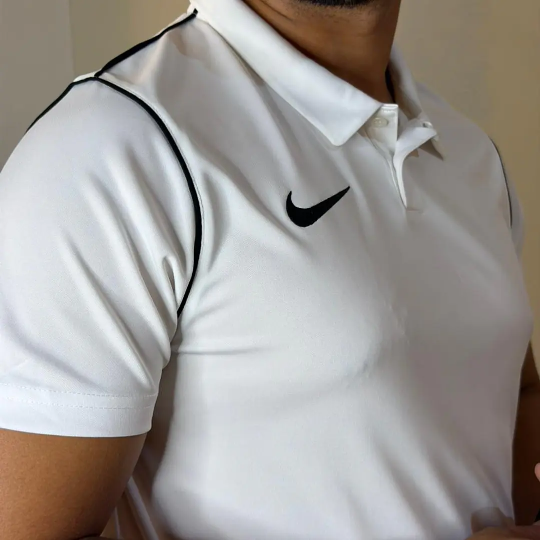 CAMISETA POLO DRI FIT WHITE 3