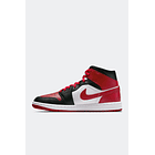 JORDAN 1 MID ALTERNATE BRED TOE - MUJER 3