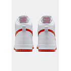 NIKE DUNK HIGH RETRO WHITE PICANTE RED 5