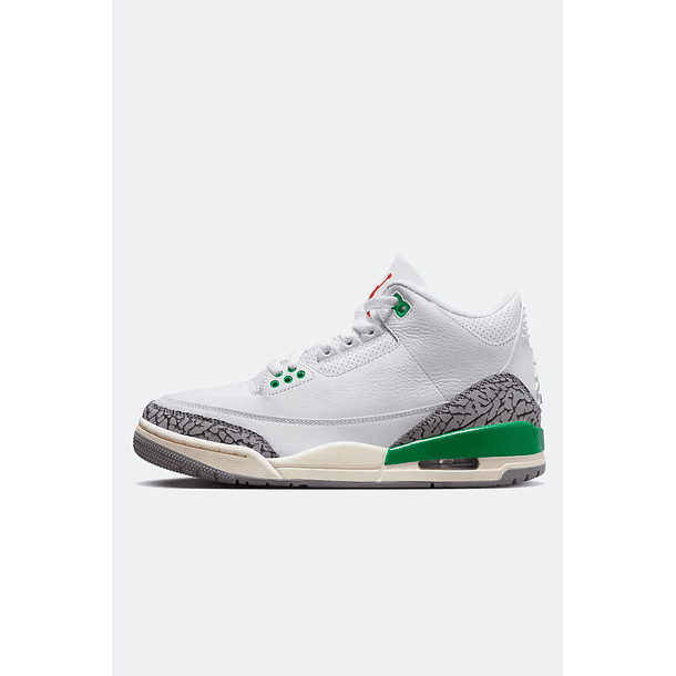 AIR JORDAN 3 RETRO LUCKY GREEN - MUJER 7