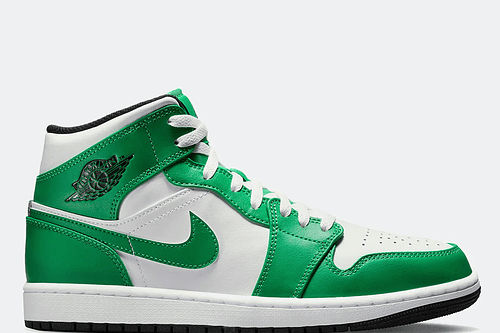 AIR JORDAN 1 MID LUCKY GREEN