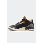 JORDAN 3 RETRO BLACK CEMENT GOLD - MUJER 6